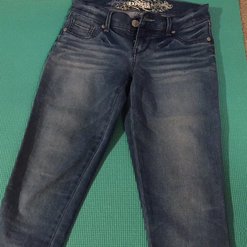Express Jeans Stella Low Rise Skinny‎ Pant leggings